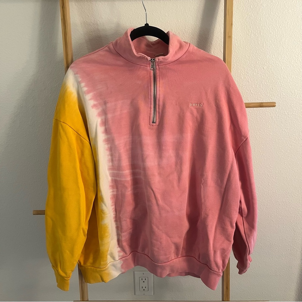 Levi’s Half Zipped Sweatshirt Size L